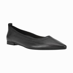 Nine West Raya Pointy Toe Flats - Black - Ireland (CF3619270)